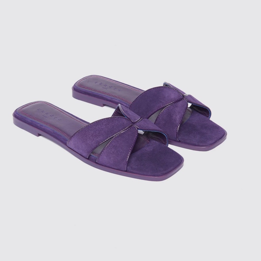 Sandro Elly Suede Sandals